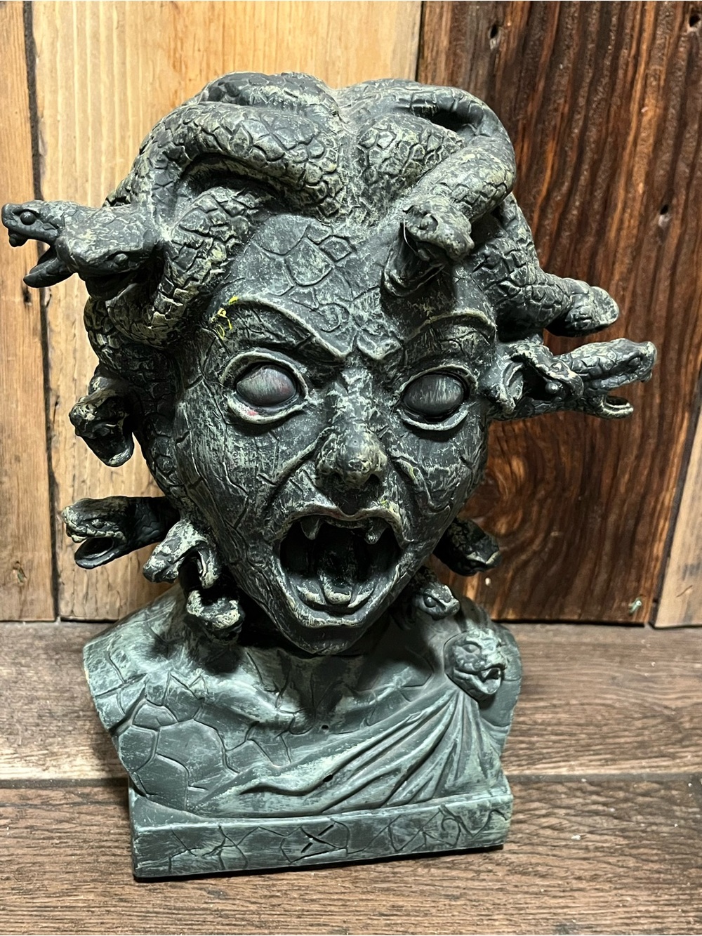 Halloween Medusa animated talking head